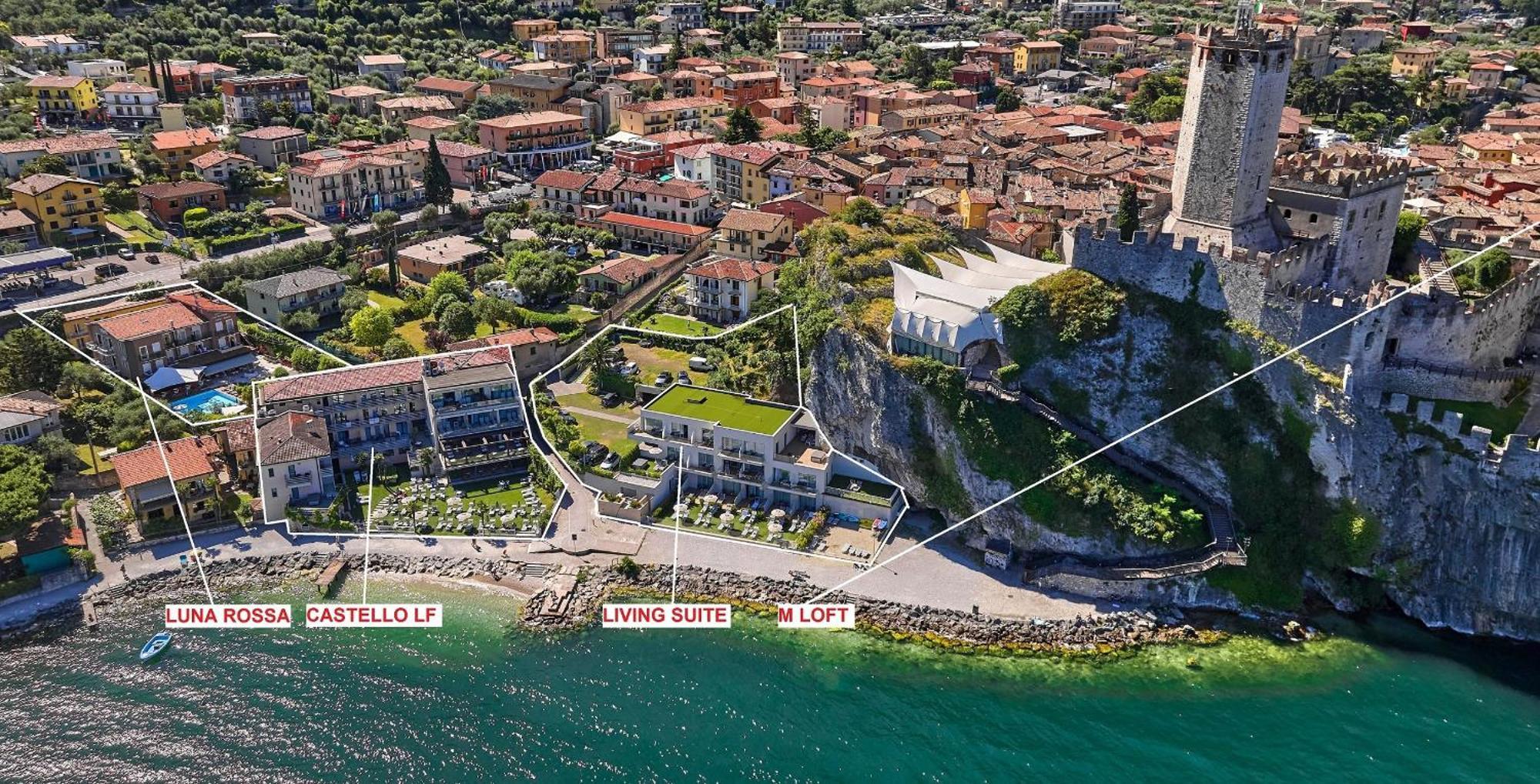Hotel Luna Rossa (Adults Only) Мальчезине Экстерьер фото